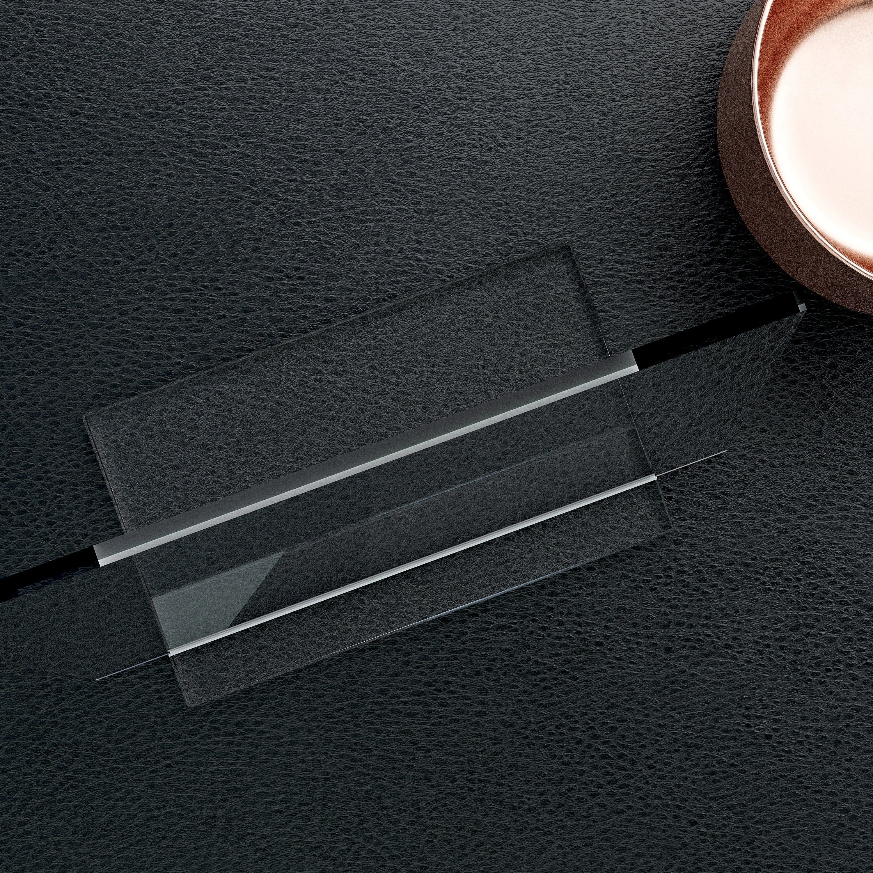 Base en verre acrylique